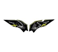 CFSJRXZ Protector Pad Motorcycle Side Fuel Sticker For Benelli TRK 702X TRK702X TRK 702 X 2023 Protection Pad Decals Decoration Kit Motorbike Fuel oil Tank Sticker(Black 1)