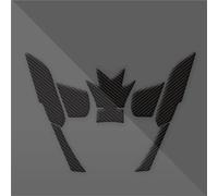 CFSJRXZ Protector Pad Motorcycle Side Fuel Sticker For KAWASAKI For VERSYS650 For VERSYS 650 2022 2023 2024 Grip Protector Pad Decal Motorbike Fuel oil Tank Sticker(Black)