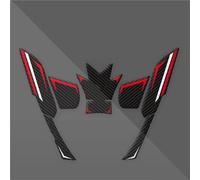 CFSJRXZ Protector Pad Motorcycle Side Fuel Sticker For KAWASAKI For VERSYS650 For VERSYS 650 2022 2023 2024 Grip Protector Pad Decal Motorbike Fuel oil Tank Sticker(Red)