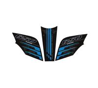 CFSJRXZ Protector Pad Motorcycle Side Gas Fuel Tank Pad For SUZUKI V-Strom VStrom VSTROM 650 650XT 650 XT Tank Cap Sticker Knee Grip Decal Decoration Motorbike Fuel oil Tank Sticker(Color 5)