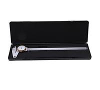 CFTGIW 0-300mm Vernier Caliper with Clear Dial Steel Handheld Measuring Ruler Tool 0 02mm Raised Sliding Wear Dial CaliperMeasuring CaliperVernier CaliperMeasurement GaugeMeasuring