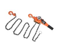 CFTGIW 0 75t Orange Color Chain Block Hoist Ratchet Hoist Ratchet Lever Pulley Lifting 3meters Right Till in to Han Chain BlockLever HoistManual Block LiftPulley LiftingPulley