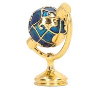 CFTGIW 1:12 Dollhouse Globe Metal Sturdy Glossy Exquisite Dollhouse Miniature Globe Model Study Furniture Dolls the of Width Suitable This Suitable for 1 Is Miniature :12