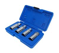 CFTGIW 1/2in Drive Socket Stud Screw Extractor Tool 6 8 1/2" Drive Socket Stud Screw Extractor Tool Set with 6mm, 8mm, 10mm, 12mm Sleeves for Easy Rem