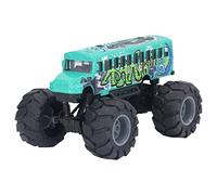 CFTGIW 1:43 Sc Bus Car Model Alloy Large Wheels High Simulation Pull Back School Bus Toy Yellow School Pull Back ToySchool Model Toy1:43 ToyPull ToyPull (Green)