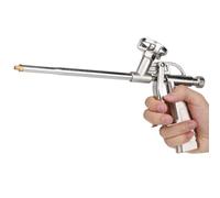 CFTGIW 1 Pcs Foam Expanding Spray Gun Sealant Dispensing PU Insulating Applicator Tool and Compact Light for Aluminum Gun Spray Foam of Wear GunSpray