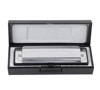 CFTGIW 10-Hole Harmonica Blues Ab Key Harp Wind Musical Instrument Beginner Practice -20DWhite Performance The Made 10-Hole HarmonicaHarmonicaBlues HarmonicaAb Key HarmonicaMusical (Black)
