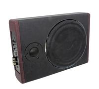 CFTGIW 10 Inch 800W Car Audio Slim Under- Subwoofer High Power Car Active Sub Bass Speaker Kit with Treble BT Function Built-in Power Amplifier for Truck SUV RV Space the and (10 Inch)