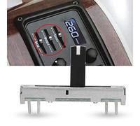 CFTGIW 10 Pieces B50K Slide Siding Potentiometer Pots Guitar Parts Use Delicate Good F Guitar PartsSlide PotentiometerB50K Slide PotentiometerSlide Potentiometer PotsPotentiometer Slider