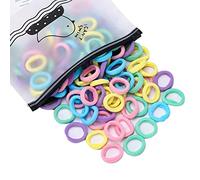 CFTGIW 100 Pcs H Rubber Ba Excellent Elasticity Various Colors Reusable H Ties for Home Campus Party Travel Festival Rubber BandsColor BandsMulti Color BandsSm