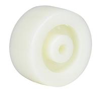 CFTGIW 10pcs 2 Inches Nylon Wheel Nylon Round Pulley Caster Roller Wheel 20KG Maximum Load Face with High Stabl WheelNylon Round PulleyPulley WheelNylon PulleyNylon Caster