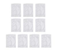 CFTGIW 10Pcs Aquarium Filter Media Bags with Zipper Reusable Fish Tank Coarse Mesh Bags for Activated Carbon Peat Fiber Pellets Filter Media Great Granular Carbon More