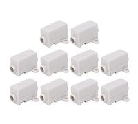CFTGIW 10Pcs Inline Junction Connector Box TType Cable Wire Electrical Joiner ZK-1106 400V 60A Inline Junction Connector BoxMains Inlinance Current Product