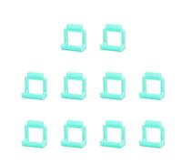 CFTGIW 10Pcs PCIE Riser Card Retainer PCIE to USB3 0 Secure Fastening Hard Plastic Adapter Clips Blue You to USB Secu Riser Card RetainerPCIe Adapter ClipsPCIE (Light Blue)