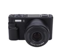 CFTGIW 10X Optical, 4X Digital Zoom 5K Digital Camera for Macro Photography, Selfie Vlogging, and Low Angle Shots with WIFI Remote Control and Real-Time Filters, Prog Auto, Shutter (Black)