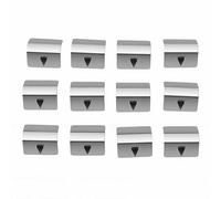 CFTGIW 12pcs Wind Deflector Clips Stainless Steel Replacement for Heko G3 Sned with Easy Clip Installation Rustproof