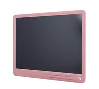 CFTGIW 15in LCD Writing Board Colorful Bold Handwriting Children's Smart Electronic Doodle BoardBlue to Writing Draft Save Environmental to Creative Children's Draw Interest (Pink)