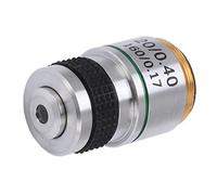 CFTGIW 185 Achromatic Objective Lens Clear Standard 20mm Thread Biological Microscope Objective10/0.25 Clearer Convenient Brighter Practical The Light Microscope Clear This High High (20/0.40)