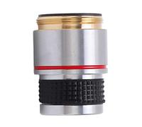 CFTGIW 185 Achromatic Objective Lens Clear Standard 20mm Thread Biological Microscope Objective10/0.25 Clearer Convenient Brighter Practical The Light Microscope Clear This High High (4/0.10)
