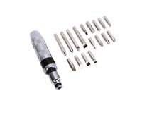 CFTGIW 18PCS /2 Inch CRV Hand Impact Set Reversible Manual Impact Driver with Bits for Removing Rusted Fasteners Stubborn Bolts I /2 Inch Hand