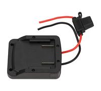 CFTGIW 18V Lithium Battery Adapter Integrated ABS Battery Adapter Connector with Holder for Power Tool 12V Power Your Skateboar 18V Lithium AdapterBattery