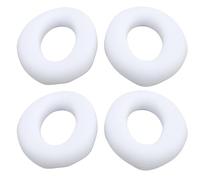 CFTGIW 2 Pair Ear Muffs Earpads Hearing Protector Replacement Cushion Foam Pads for QC Headphone White Cover Designed Is Headphone QC Ear Muffs EarpadsEar Cushion Hearing (white)