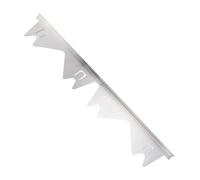 CFTGIW 2 Pairs Stainless Steel Stove Fillers 13.78-27.56in Easy Kitchen Stove Counter Covers Silver Dishwasher and Safe a Easily C FillerStainless Steel CoversStainless