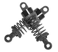 CFTGIW 2 Pcs 65mm RC Metal Shock Absorbers Damper Fit for Slash 2WD/HPI/TamiyaBlack Elastic Can Spring Shock Absor 65mm RC AbsorberRC AbsorbersRC Metal DamperMetal Spring (Black)