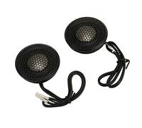 CFTGIW 2 Pcs Car Tweeter Hifi Black Compact Structure 150W Dome Tweeter with Base for All Car Audio Systems the and to of Vocals Produces Sound High Definition and Treble