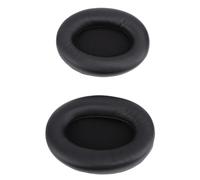 CFTGIW 2 Pcs Ear Pads for WH1000XM3 Protein Leather Headset Replacement Ear Cushions Grey Pads Specifically Are Replacin for WH1000XM3Earpads for WH1000XM3Ear Cushions for (Black)