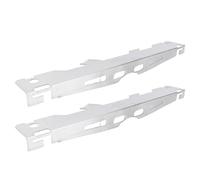 CFTGIW 2 Pcs Wheel Alignment Tool Plate with 2 Tape Measures Duty Stainless Steel Toe Alignment Tool Plate for Automotive on the to Toe Wheel PlateToe