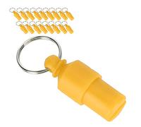 CFTGIW 20pcs AntiLost Pet Tag Dog Cat ID Name Address Label Storage Tube Collar Pendant They are a Store Wil Pet TagPet Identity TagDog Collar PendantAnti Lost Dog TagPet ID (Orange)