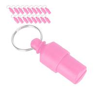 CFTGIW 20pcs AntiLost Pet Tag Dog Cat ID Name Address Label Storage Tube Collar Pendant They are a Store Wil Pet TagPet Identity TagDog Collar PendantAnti Lost Dog TagPet ID (Pink)