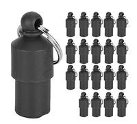 CFTGIW 20pcs AntiLost Pet Tag Dog Cat ID Name Address Label Storage Tube Collar Pendant They are a Store Wil Pet TagPet Identity TagDog Collar PendantAnti Lost Dog TagPet ID (Black)