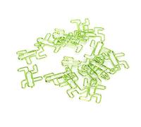 CFTGIW 20Pcs Cartoon Paperclip HumanShaped Creativity Metal Modeling Craft School Supplies Green Practical Be Convenient for Making Office Clips These Paper and for Use Cartoon