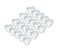 CFTGIW 20pcs Tie Down Lashing Ring Set Cleat Hooks Vehicle Accessory for Cargo Van Trailer Truck with Latest Force of Which for Newly Use the Fixing Ring Better Lashing RingTie Down