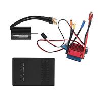 CFTGIW 2435 4800KV Brushless Motor with S35A Brushless ESC Programming Card for 1/16 1/18 RC Car Heat Tank Aluminum Card Buttons Design 4 4800KV Processed Motor T6 35A