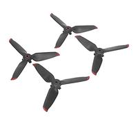 CFTGIW 2Pair RC Drone Propellers 3 Blades Quick Release Propellers Replaccement for FPV ComboSilver Burden the to Keep Which Flyin Drone Propellers3 Blades PropellersRC PropellersQuick (Red Border)