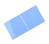 CFTGIW 2PCS 100mm X 100mm X 1mm CPU Chip Heatsink Cooling Thermal Conductive Silicone Pad Good conductivity. Thermal Vis CPU PadsThermal Conductive Silicone PadHeatsink Cooling