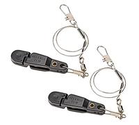 CFTGIW 2Pcs Fishing Line Release Snap Release Clamp/Holder Offshore Planer Downrigger Power Grip Clips Made Strong and Great Planer Fits Most Snap Adjustable Downrigger Line