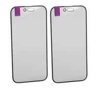 CFTGIW 2Pcs Front Outer Lens Glass Screen Replacement Assembly with Repair Tool Kit for Phone 15 Mobile Phone Accessories Original Replacement Screen Co Front Outer Lens Glass