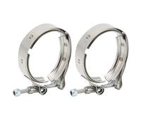 CFTGIW 2PCS Outlet V Band Clamp 3903652 Replacement for F 2PCS Outlet V Band Clamp 3903652 Replacement for 5.9L 6BT 1989-2002 Cla