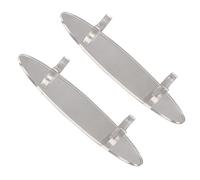 CFTGIW 2PCS Pen Holder Display Stand Acrylic Desktop Pen Showcase Rack Organizer for Makeup Brush Paintbrush Home School Office Transparent Is and Display Resistant and Acrylic (Transparent)