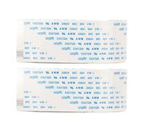 CFTGIW 2Pcs Printer Flexible Flat Cable Fast Transmission High Softness FFC Flexible Ribbon Cable for XP600 30cm/12in and Great Transmission and Thickness Tinned The Fast (60cm)