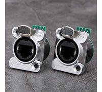 CFTGIW 2Pcs RJ45 PCB Panel Fire Retardant Durable Insulator Material EL?RJ?WH5 Injection Board Using Materials The and a Uses The Product Can Retardant Protect RJ45 PCB