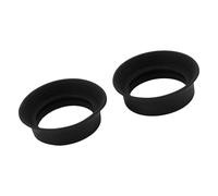 CFTGIW 2pcs Scope Eyepiece Eyecup Soft Rubber Eyepiece Cover for 28 to 32mm Microscope Monocular Binocular Interference From So Scope EyecupSoft Rubber