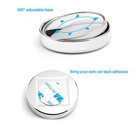 CFTGIW 2pcs/set Car Blind Spot Mirror 360 Degree Adjustable Circular Blind Spot Mirror for Parking Rear View (c)
