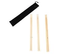CFTGIW 3 Pairs 5A Drumstick Sturdy Wood Slip Comfortable Stick for Performance Practice Drumsticks Reduce an 5A Drumstick5A StickDrumstick SetWood DrumstickDrum StickDrumstick
