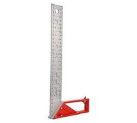 CFTGIW 30cm Stainless Steel Right Angle Ruler 45°/90° Woodworking Try for Multiple Purposes Can Be the Easy to i RulerStainless Steel RulerWoodworking ToolCarpenter RulerCarpenter Tool