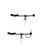 CFTGIW 30pcs Fishing Hook Sleeves D Rig Aligner Terminal Tackle Connect Carp Fishing Accessories Need Tubing Without The The Create a 30pcs for to Angle Hook SleevesD Rig (L)